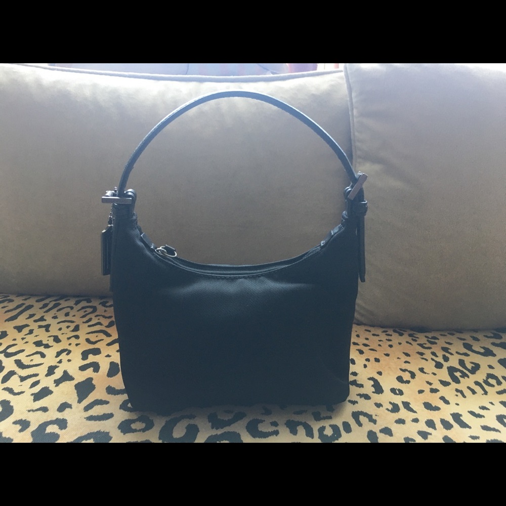 Vintage mini coach tote